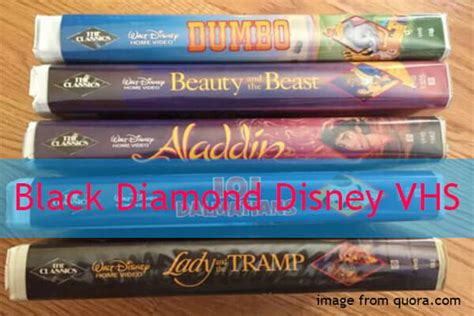 Breakthrough Details About Black Diamond Disney VHS Tapes