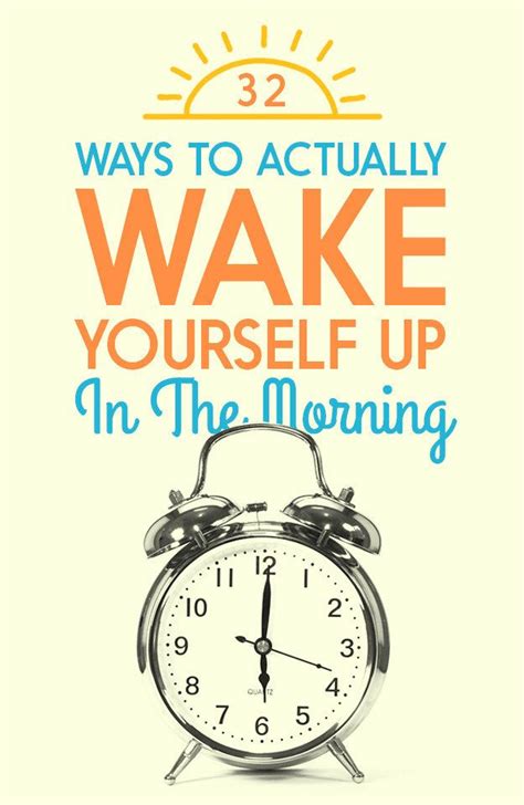 32 Ways To Actually Wake Yourself Up In The Morning How To Wake Up