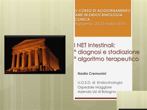 Pdf I Net Intestinali Diagnosi E Stadiazione Algoritmo