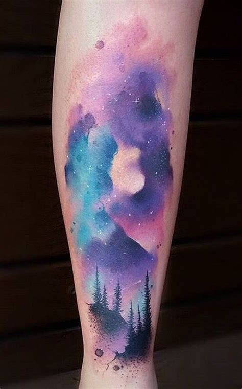 100 Most Beautiful Watercolor Tattoo Ideas Sky Tattoos Watercolor