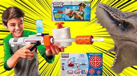 Novo Toilet Paper Blaster Lançador De Papel Higiênico De Verdade Youtube