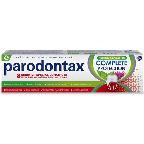 Pasta De Dinti Complete Protection Herbal Sensation Parodontax 75 Ml