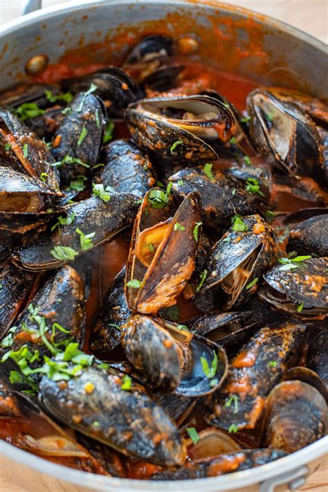 Mussels In Red Sauce Kitchen Swagger