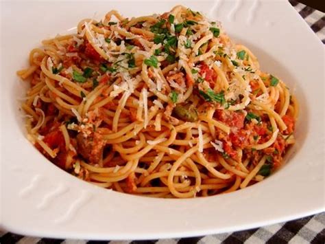 Spaghetti Au Thon Recette Traditionnelle Recettes Gusto Arte