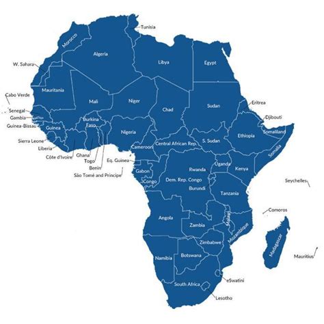 Africa Map Countries And Geography Gis Geography