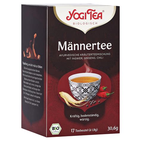 Erfahrungen zu YOGI TEA Männer Bio Filterbeutel 17x1 8 Gramm medpex