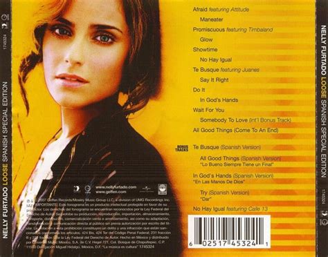 Nelly Furtado Loose Spanish Special Edition Submarino Amarillo Mexico