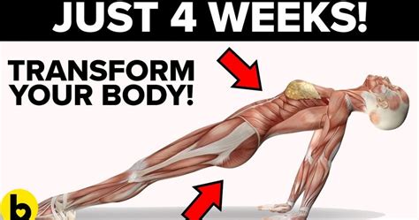 Fitness These 5 Simple Exercises Will Transform Your Body In Just 4