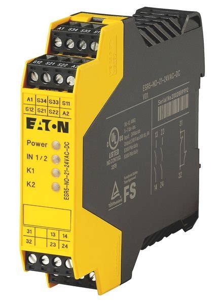 Eaton Sicherheitsrelais Esr No Vac Dc Elektromax