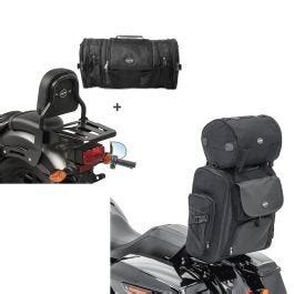 Set Sissybar Xs Hecktasche Rb F R Kawasaki Vulcan S Caf