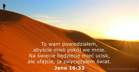 Listopada Biblijny Werset Dnia Jana Dailyverses Net