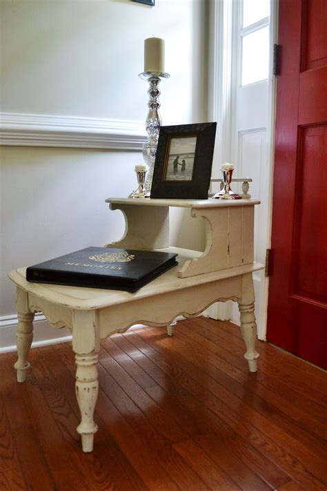 Thrift Store Side Table Redone Chalk Paint Wax Facebook