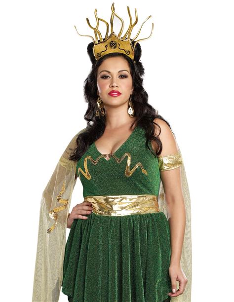 3pc Sexy Medusa Plus Size Costume 9442x 04019 Lovers Lane