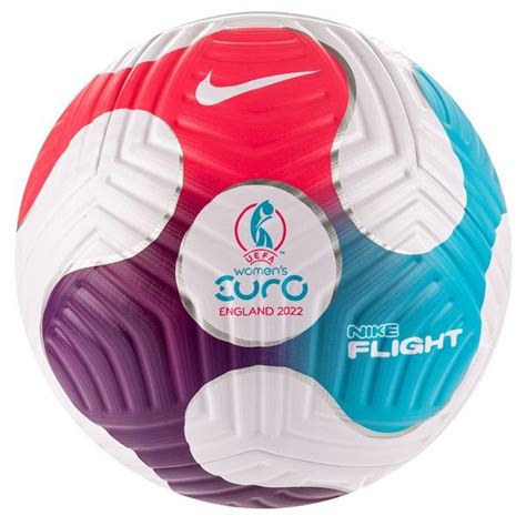 Nike Jalkapallo Flight Uefa Naisten Em Valkoinen Pinkki Sininen