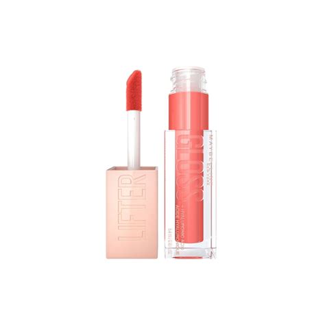 LIFTER GLOSS MAYBELLINE FORMULA CON ACIDO HIALURONICO TONO PEACH RING