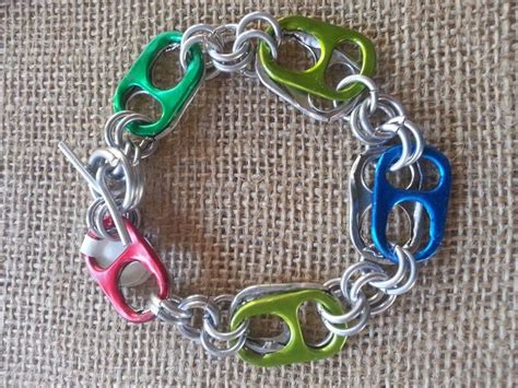 Colorful Can Tab Bracelet Reusinbysusan Weebly Can Tab