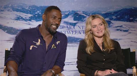 Idris Elba And Kate Winslet On Challenges Of The Mountain Between Us