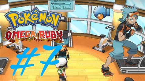 Pokemon Omega Ruby Gameplay Second Gym Battle With Brawly Youtube