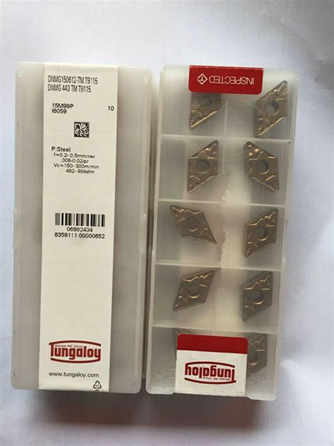 1PC New Tungaloy CNC Blade DNMG150612 TM T9115 10PCS BOX EBay