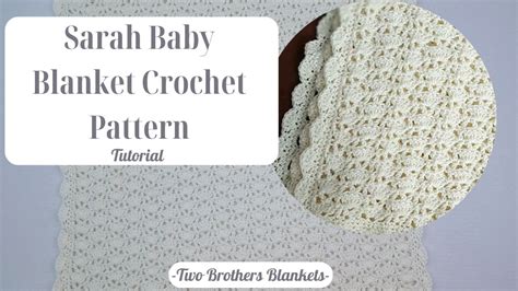 How To Crochet A Vintage Style Baby Blanket Sarah Blanket YouTube