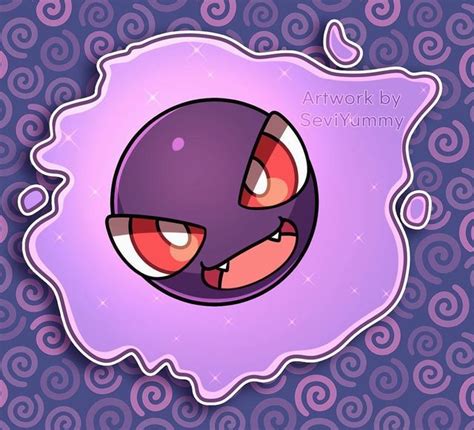 Sevi 🌱🌸 On Instagram Gastly 💜 Whats Your Favorite Ghost Type Pokemon Mine Is Between