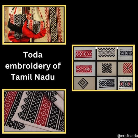 Toda Embroidery Of Tamil Nadu Craftzada Arts Crafts Hand