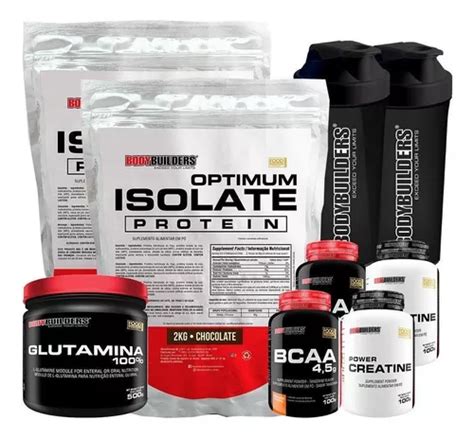 Kit 2 Optimum Isolate Protein 2kg 2 Bcaa100g Mercadolivre