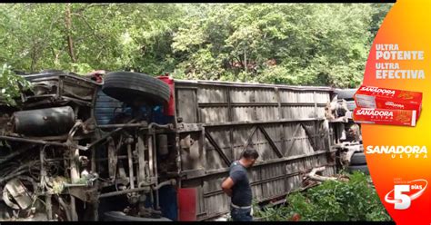 Accidente De Bus En Carretera Al Sur De Honduras Deja Varios Heridos