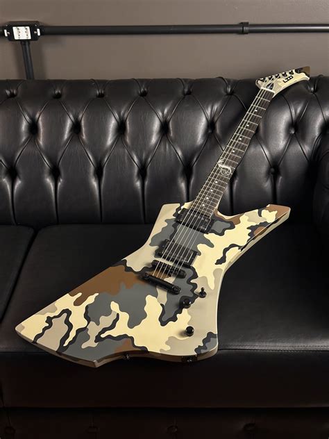 Guitarra Esp Ltd Snakebyte Camo Kuiu Camo Satin Crunch Music