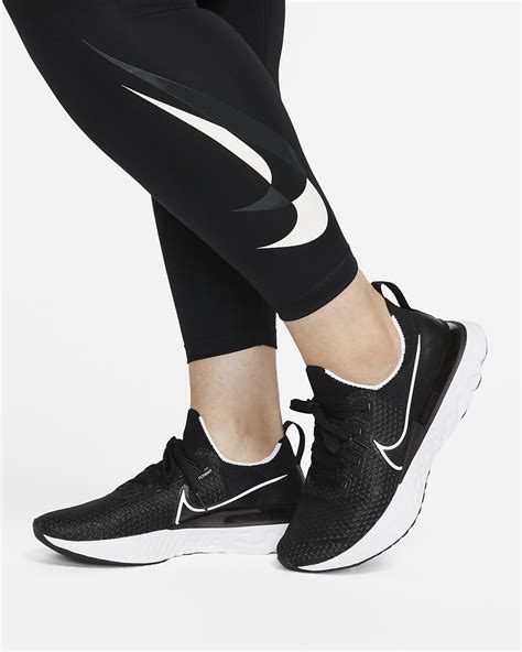 Nike Swoosh Run Women S 7 8 Length Mid Rise Running Leggings Plus Size