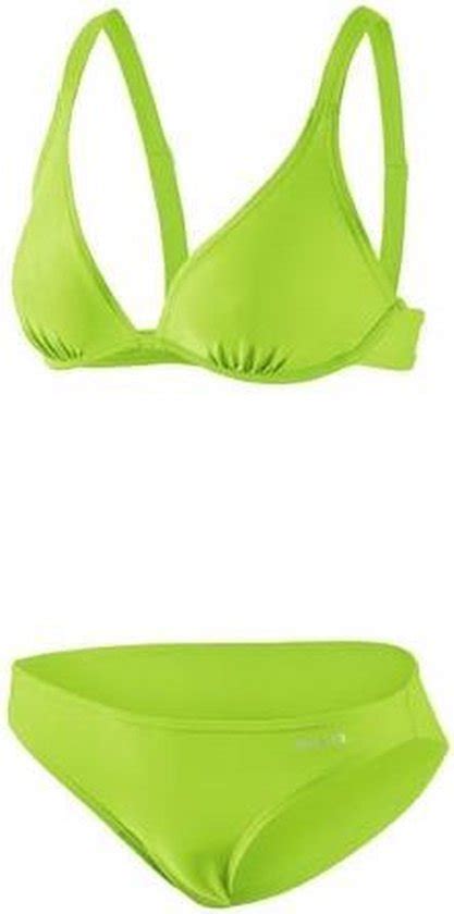 Beco Bikini B Cup Wire Bra Dames Polyamide Groen Maat Bol