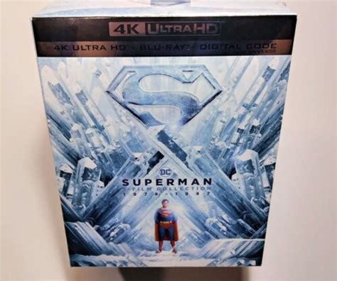 Superman 5 Film Collection 1978 1987 4K Ubuy India