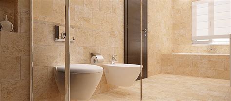 travertine-limestone-bathroom - Limestone