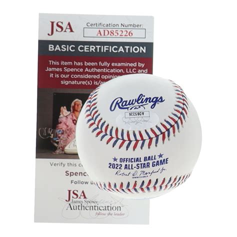 Alejandro Kirk Signed All Star Game Logo Baseball Jsa Pristine