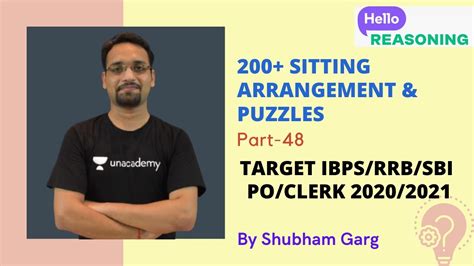 200 Sitting Arrangement Puzzles Part 48 Reasoning Target IBPS