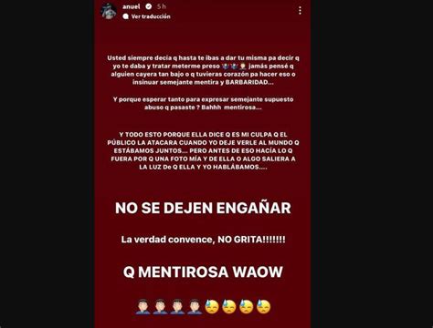 Anuel Se Defiende Tras Las Acusaciones De Yailin Mentirosa