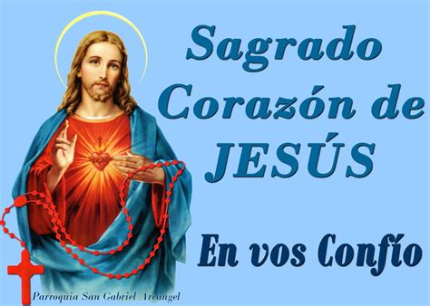 Sagrado Coraz N De Jes S En Vos Conf O