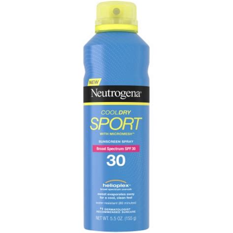 Neutrogena Cool Dry Spf 30 Sport Spray 5 5 Oz Food 4 Less