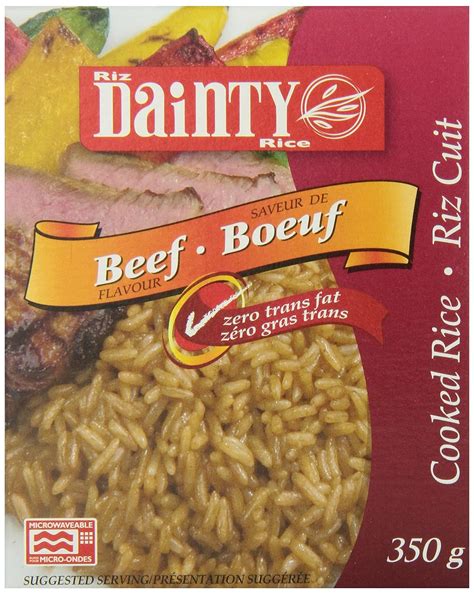 Dainty Beef Canned Rice, 12-Count: Amazon.ca: Grocery