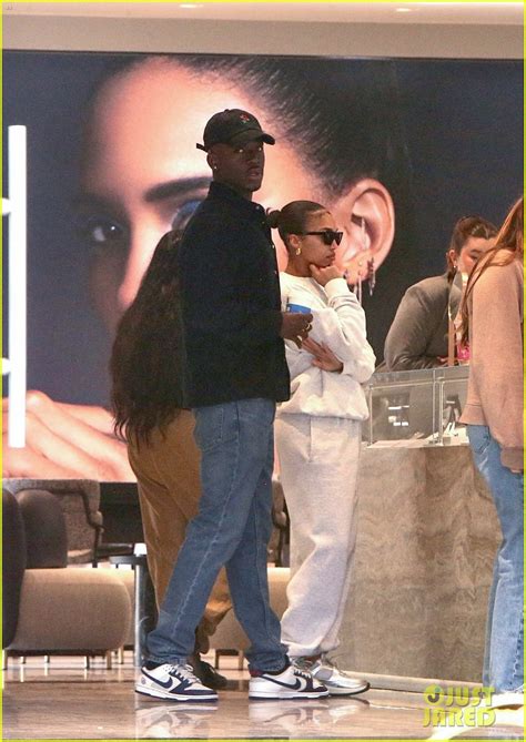 Radiant Lori Harvey Holds Hands With Damson Idris During A Shopping