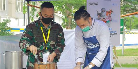 Human Initiative Gandeng Chef Chandra Beri Kado Spesial Untuk Nakes Di