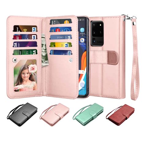 Galaxy S20 Ultra S20 Ultra Case Wallet Galaxy S20 Ultra Pu Leather Case Njjex Pu Leather