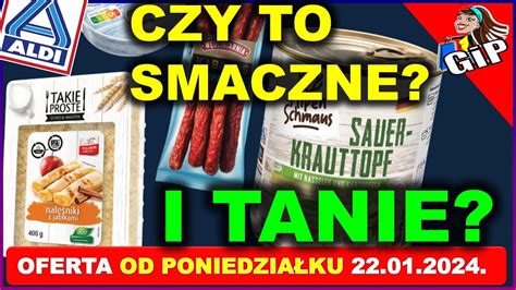 Aldi Gazetka Promocyjna Od Poniedzia Ku Z Jako W