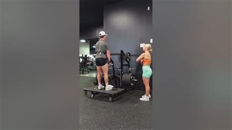 Super Heavy Rdl With Gym Girlfriend Youtube