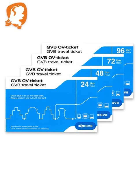 Amsterdam Day Ticket Amsterdam Public Transport Pth Shop