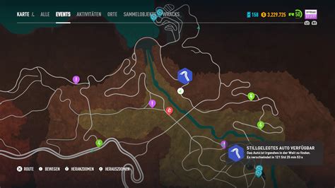 Need For Speed Payback Stillgelegte Autos Fundorte Auf Der Karte