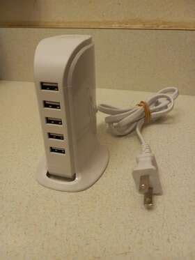 INTERTEK MF05004000 Usb Port Ac Power Charger Cord