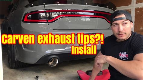 Carven 5 Inch Exhaust Tips For Dodge Charger