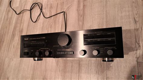 Sansui C Preamp Original And Ba F Power Amplifier Restored