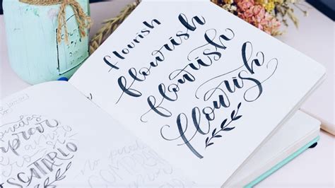 Tutorial Florituras En Lettering The Flower Journal